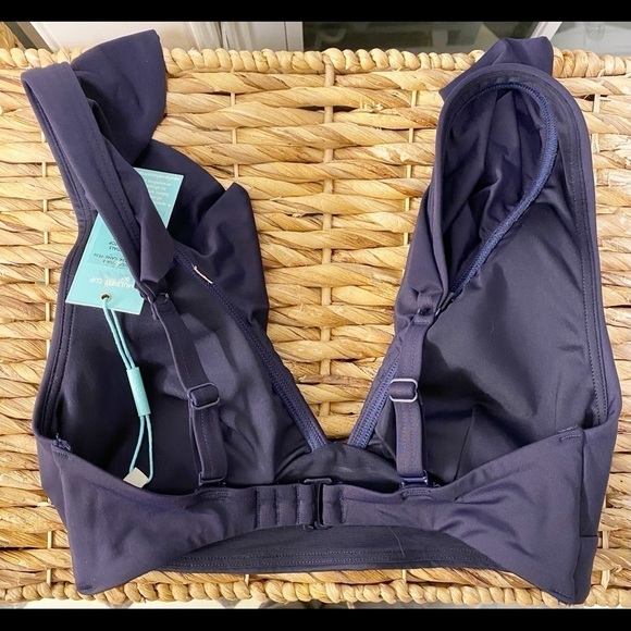 NWT Sea Level Ruched Trim Bikini Top - Picture 7 of 8